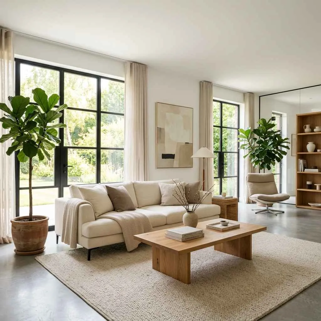 Minimalist living room